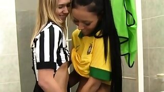 Blonde teenage monster anal invasion Brazilian..
