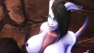 Timid Draenei with..